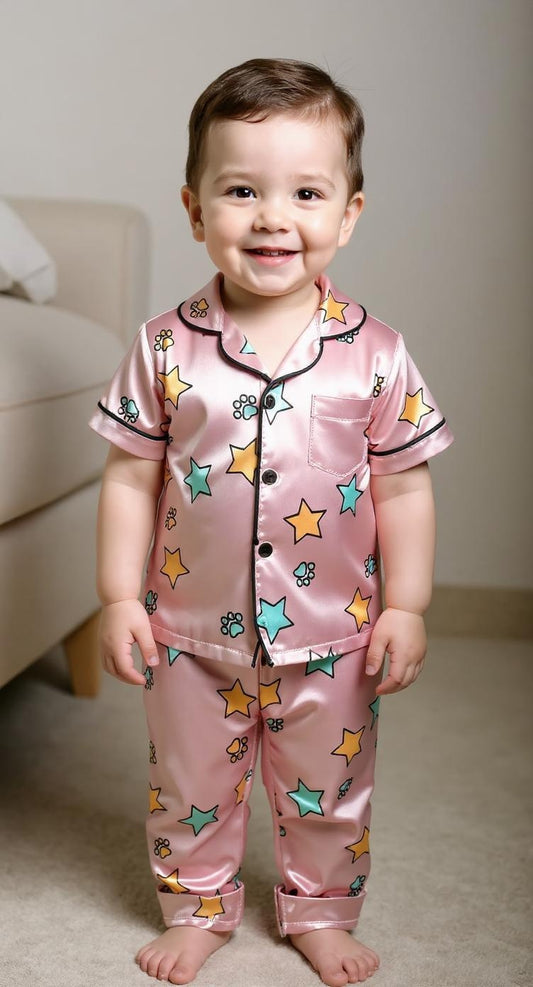 2 NIGHT SUITS COMBO FOR BOYS AND GIRLS (Printed Design)